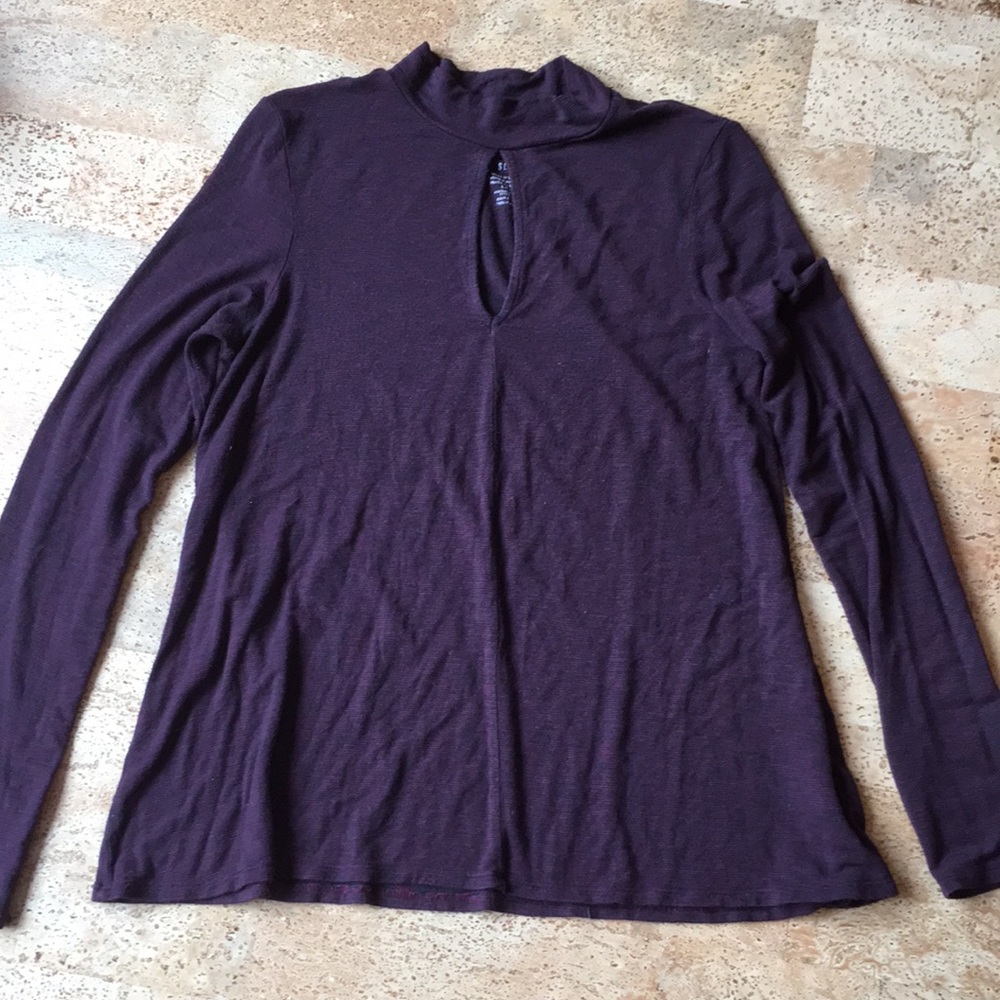 American eagle soft and sexy mock neck top